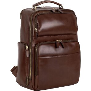 Leonhard Heyden Cambridge Zaino in pelle 42 cm Scomparto per laptop