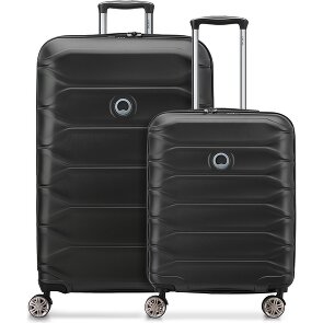 Delsey Paris Set di valigie Meteor a 4 ruote S+L espandibile