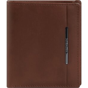 Samsonite Eluxe Veg Portafoglio Protezione RFID Vera Pelle 8.5 cm