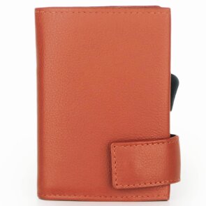 SecWal 1 Custodia per carte di credito Portafoglio RFID in pelle 9 cm
