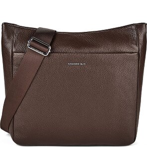 Mandarina Duck Mellow Leather Borsa a tracolla Vera Pelle 30 cm