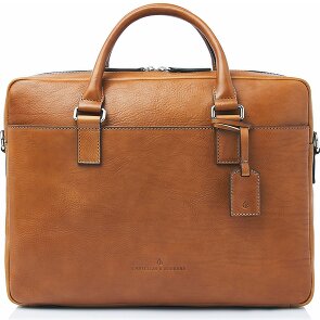 Castelijn & Beerens Rick Valigetta Protezione RFID Vera Pelle 40 cm Vano porta PC