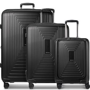 Redolz Essentials 14 4 ruote Set di valigie 3 pezzi espandibile