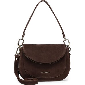 Hey Marly Big Sister Suede Borsa a spalla S Vera Pelle 25 cm