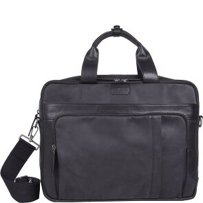 Strellson Cartella Brick Lane in pelle 39 cm Scomparto per laptop Strellson Cartella Brick Lane in pelle 39 cm Scomparto per laptop