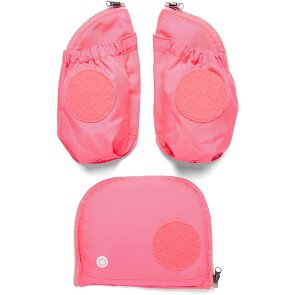 Ergobag Accessori Tasche laterali di sicurezza a led fluo Set 3 pezzi.