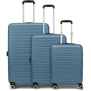 American Tourister Aerojoy 4 ruote Set di valigie 3 pezzi con piega di espansione American Tourister Aerojoy 4 ruote Set di valigie 3 pezzi con piega di espansione