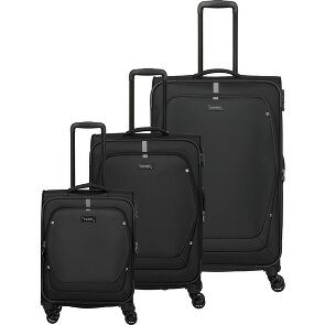 Travelite Umbria 4 ruote Set di valigie 3 pezzi con piega di espansione