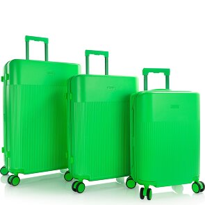 Heys HiLite 4 ruote Set di valigie 3 pezzi con piega di espansione