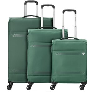 Roncato Jazz 4.0 4 ruote Set di valigie 3 pezzi con piega di espansione