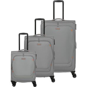 Travelite Umbria 4 ruote Set di valigie 3 pezzi con piega di espansione