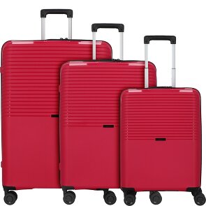 d&n Travel Line 4000 Set di valigie a 4 ruote 3 pz.