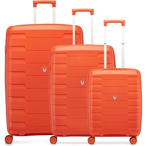 Roncato Skyline 2.0 4 ruote Set di valigie 3 pezzi espandibile