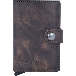 Secrid Miniwallet Vintage Custodia per carte di credito Portafoglio RFID in pelle 6,5 cm Secrid Miniwallet Vintage Custodia per carte di credito Portafoglio RFID in pelle 6,5 cm