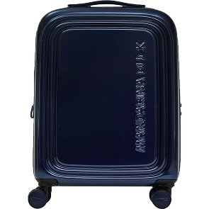 Mandarina Duck Logoduck + Metal 4 ruote Carrello S 55 cm con piega di espansione Mandarina Duck Logoduck + Metal 4 ruote Carrello S 55 cm con piega di espansione