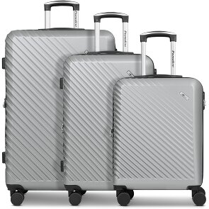 Check.In Paradise 2.0 4 ruote Set di valigie 3 pezzi con piega di espansione Check.In Paradise 2.0 4 ruote Set di valigie 3 pezzi con piega di espansione