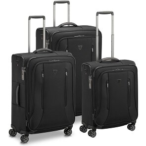 Roncato City 3.0 4 ruote Set di valigie 3 pezzi con piega di espansione