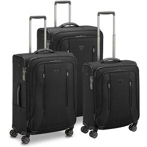 Roncato City 3.0 4 ruote Set di valigie 3 pezzi con piega di espansione