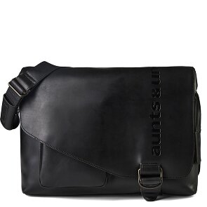 aunts & uncles Heritage Messaggero Vera Pelle 41.5 cm Vano porta PC