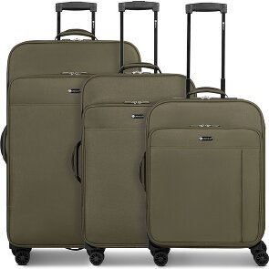 Check.In Sevilla 3.0 4 ruote Set di valigie 3 pezzi