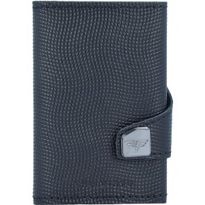 Tru Virtu Custodia per carte di credito Click & Slide Portafoglio RFID in pelle 6,5 cm