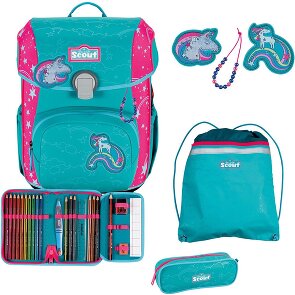 Scout Neo Exklusiv Superflash Extreme Set di borse per la scuola 4 pezzi