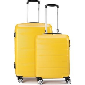 Benzi 5583 4 ruote Set di valigie 2 pezzi