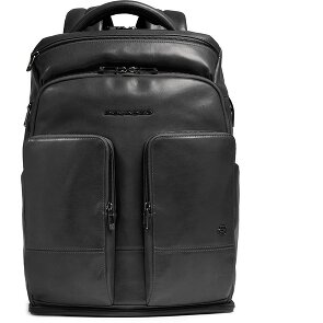 Piquadro Zaino zaino da viaggio RFID in pelle 44 cm scomparto per laptop