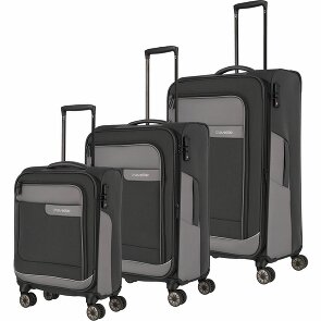 Travelite Viia 4 ruote Set di valigie 3 pezzi