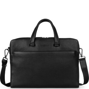 bugatti Black Valigetta Pelle 39 cm Scomparto per laptop