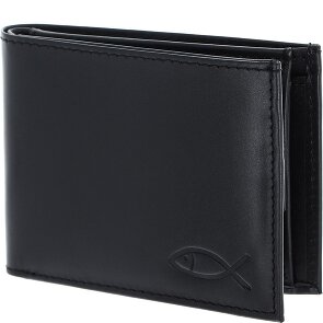 oxmox Leather Portafoglio Protezione RFID Vera Pelle 11 cm