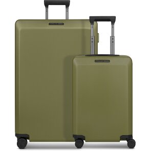 Porsche Design Voyager 4 ruote Set di valigie 2 pezzi con piega di espansione Porsche Design Voyager 4 ruote Set di valigie 2 pezzi con piega di espansione