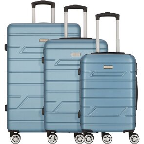 Nowi Bergamo 4 ruote Set di valigie 3 pezzi Nowi Bergamo 4 ruote Set di valigie 3 pezzi