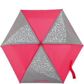 Step by Step Ombrello tascabile per bambini da 22 cm con elementi riflettenti