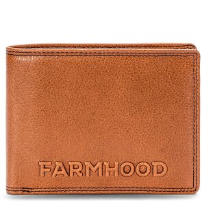 Farmhood Memphis Portafoglio Protezione RFID Pelle 12.5 cm