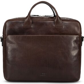 Jost Glasgow Valigetta Vera Pelle 37 cm Vano porta PC