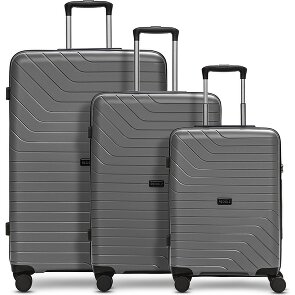 Redolz Essentials 05 3-SET 4 ruote Set di valigie 3 pezzi