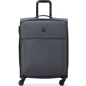 Delsey Paris x United Colors of Benetton BE Trolley a 4 ruote da 65 cm con piega ad espansione