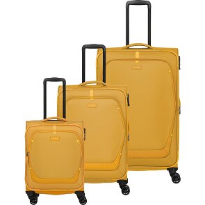 Travelite Umbria 4 ruote Set di valigie 3 pezzi con piega di espansione