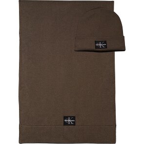 Calvin Klein Jeans Confezione regalo Set regalo cappello e sciarpa 2 pezzi.