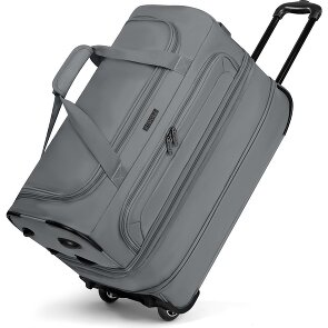 Redolz Duffle Essentials Borsa da viaggio a 2 ruote 55 cm M con patta di espansione