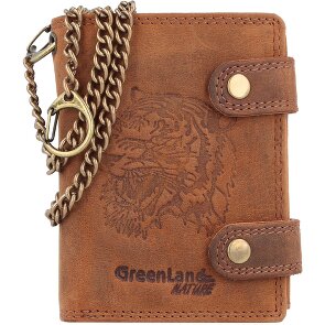 Greenland Nature Montenegro Portafoglio RFID in pelle 9 cm