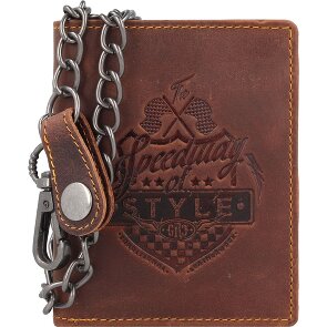 Greenburry Collezione Racing Nashville Portafoglio RFID in pelle 10 cm