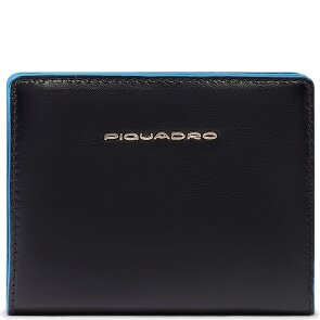 Piquadro Blue Square Portafoglio Protezione RFID Vera Pelle 11 cm