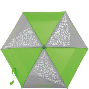 Step by Step Ombrello tascabile per bambini da 22 cm con elementi riflettenti