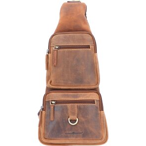Greenburry Borsa a tracolla vintage in pelle 20 cm