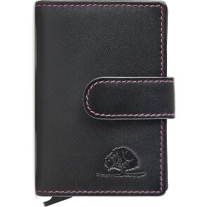 Greenburry Nappa Custodia per carta di credito Protezione RFID Pelle 7 cm