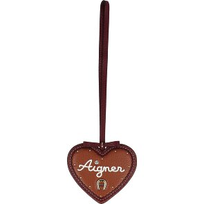 AIGNER Etichetta per borsa moda in pelle 8 cm
