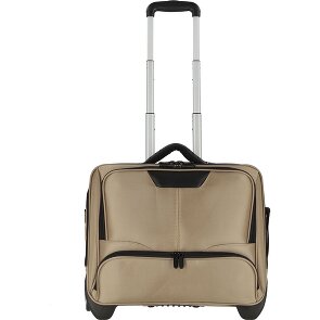 Dermata 2 ruote Carrello business 41 cm Scomparto per laptop