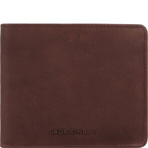 Jack Kinsky Aruba 101 Portafoglio Protezione RFID Pelle 12 cm